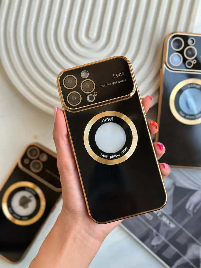 3d2b08 قاب Lens MyCase مگ سیف دار مشکی (کدC1375) - Image 1