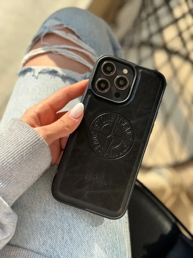 880087 قاب Stone Island چرمی (کدC1634) - Image 1