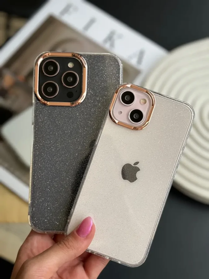 806512 قاب شاینی Gold Lens (کدC1697) - Image 1
