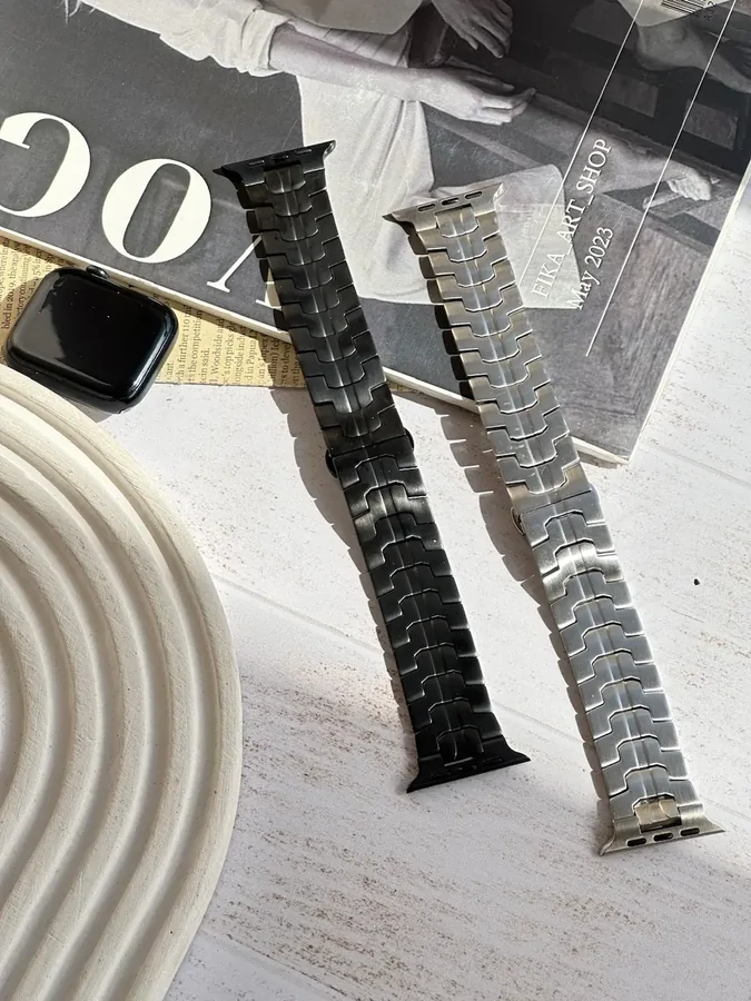 e1a250 بند اپل واچ فلزی iron strap (کدw5035) - Image 1