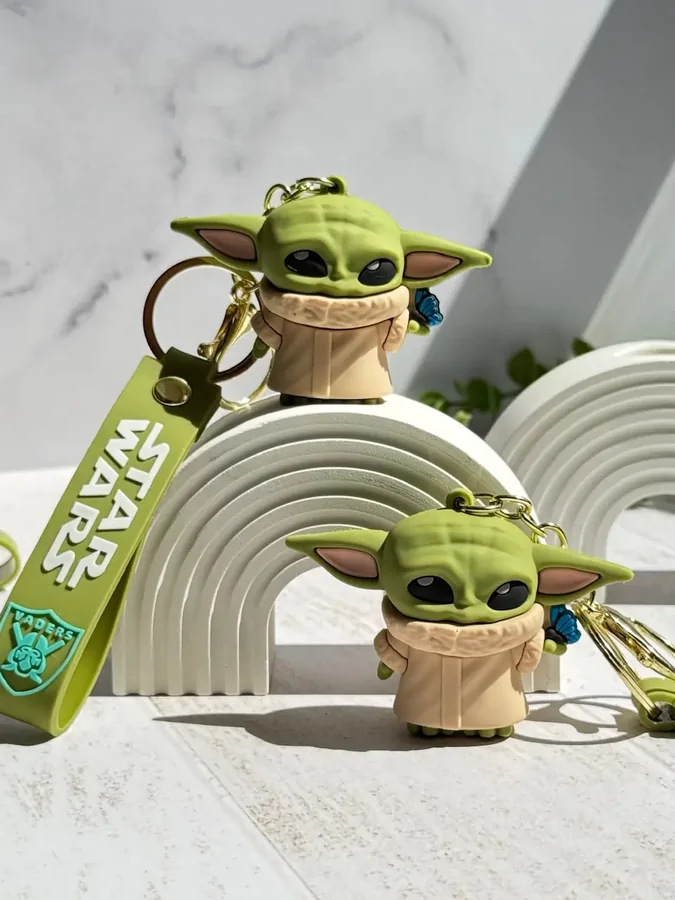 e8b49a جاکلیدی سیلیکونی Baby Yoda (کدa0159) - Image 1