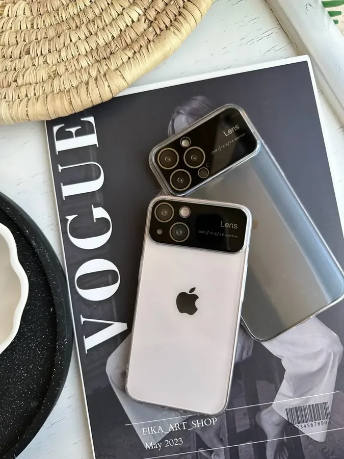 6d0e01 قاب Lens Case شفاف (کدC1284) - Image 1