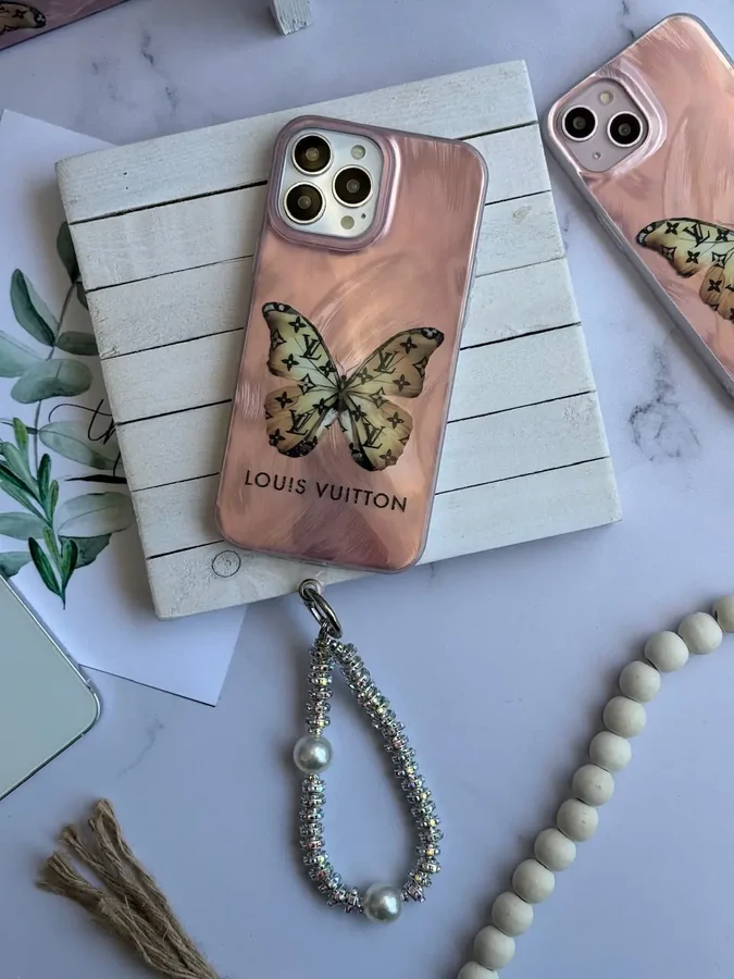 72e14e قاب پروانه Louis Vuitton با آویز (کدC1737) - Image 1