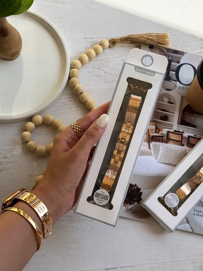 e77edd بند اپل واچ النگویی Love Cartier (کدw5069) - Image 1