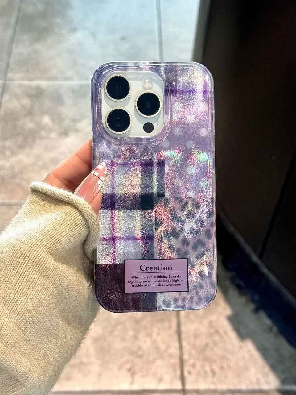4aa560 قاب Purple Creation (کدC2237) - Image 1