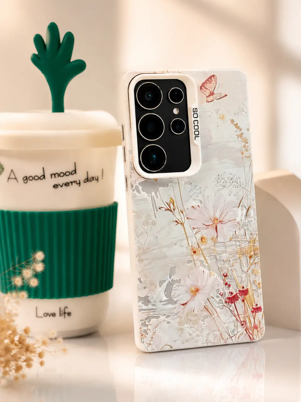 598656 قاب SoCool Butterfly Bloom (کدC2248) - Image 1