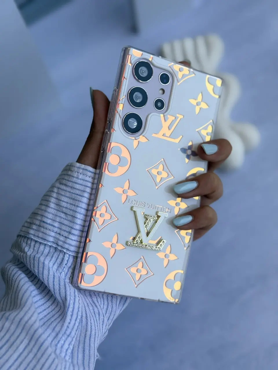 7d6376 قاب Louis Vuitton هولوگرامی سامسونگ و شیائومی (کدC2221) - Image 1