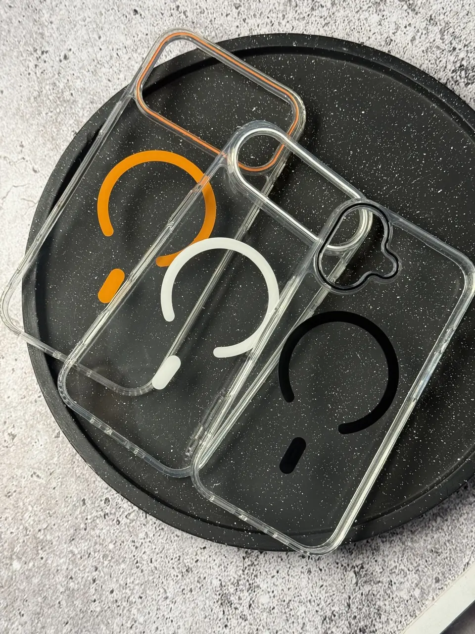 122f96 قاب شفاف با Magsafe سری 17 (کدC2239) - Image 1